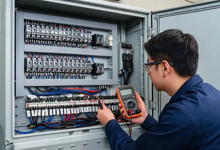 Process automation relay marshalling cabinet
